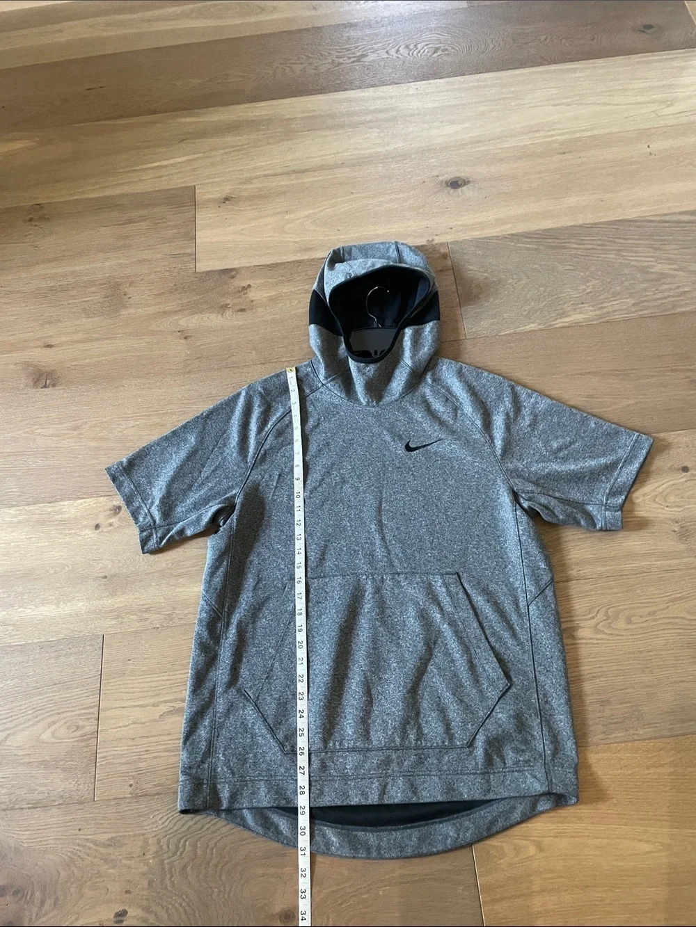 Nike Men's Dry Spotlight Basketball Dri Fit Short Sleeve Hoodie Size Large